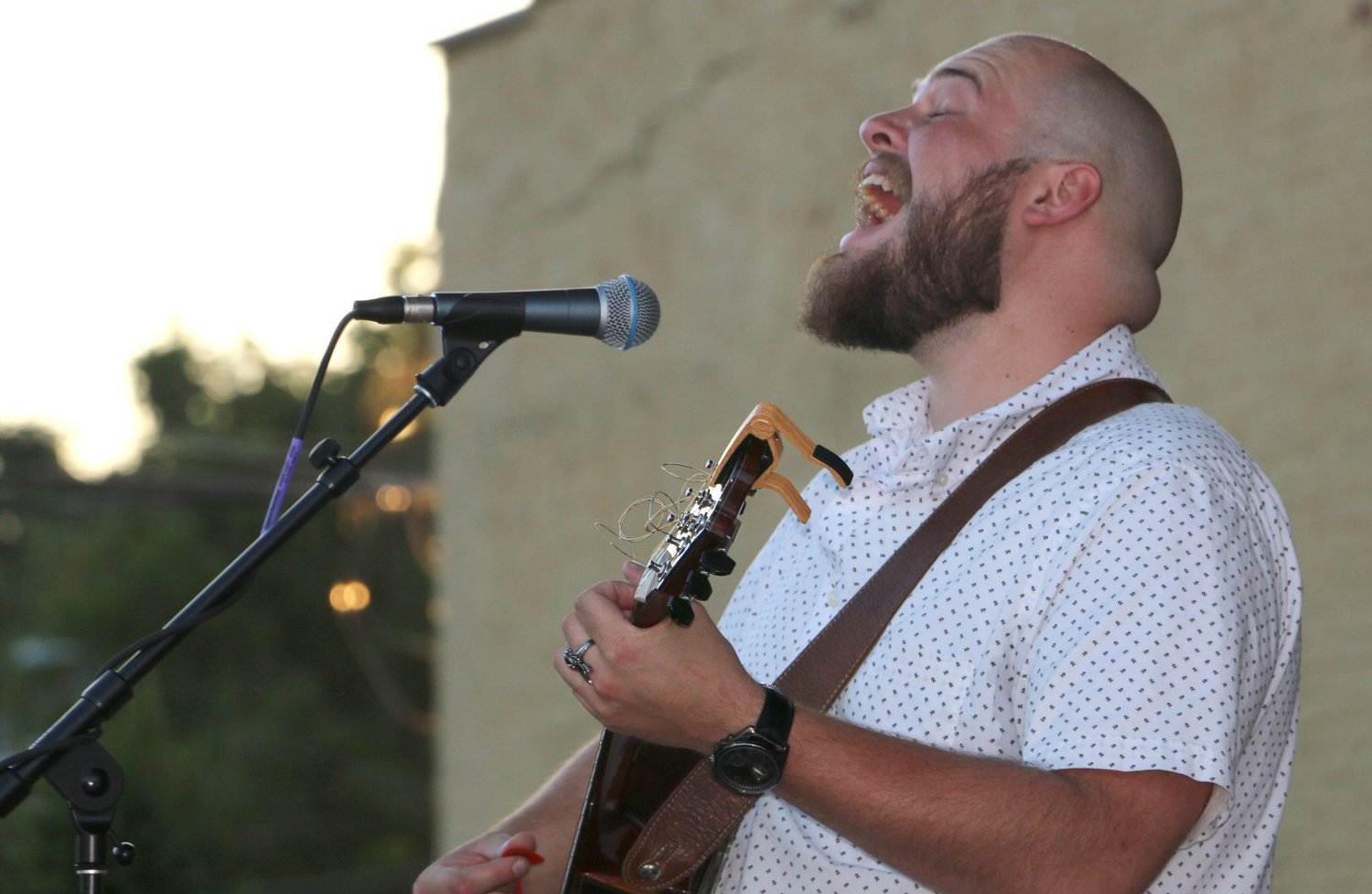 Colby Green performs in the first season of the Second Friday Pike Place Community Concert & Food Festival in 2019. The series returns July 9 with headliner War Radio.
